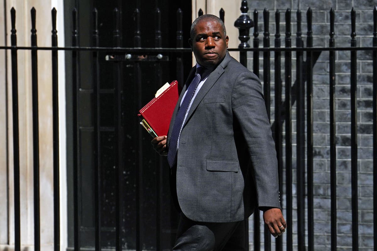 UK to suspend around 30 export licences to Israel, says David Lammy