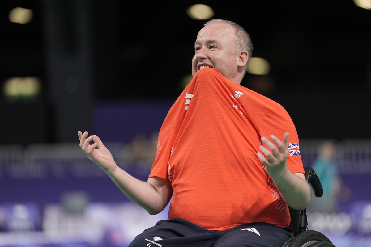 Stephen McGuire wins boccia gold medal at Paris Paralympics