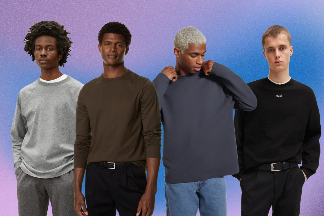 Versatile long-sleeve T-shirts could see you through office days and lazy weekends