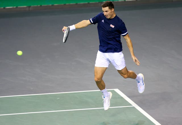 <p>Joe Salisbury is taking a break from tennis after struggling with anxiety (Robert Perry/PA)</p>