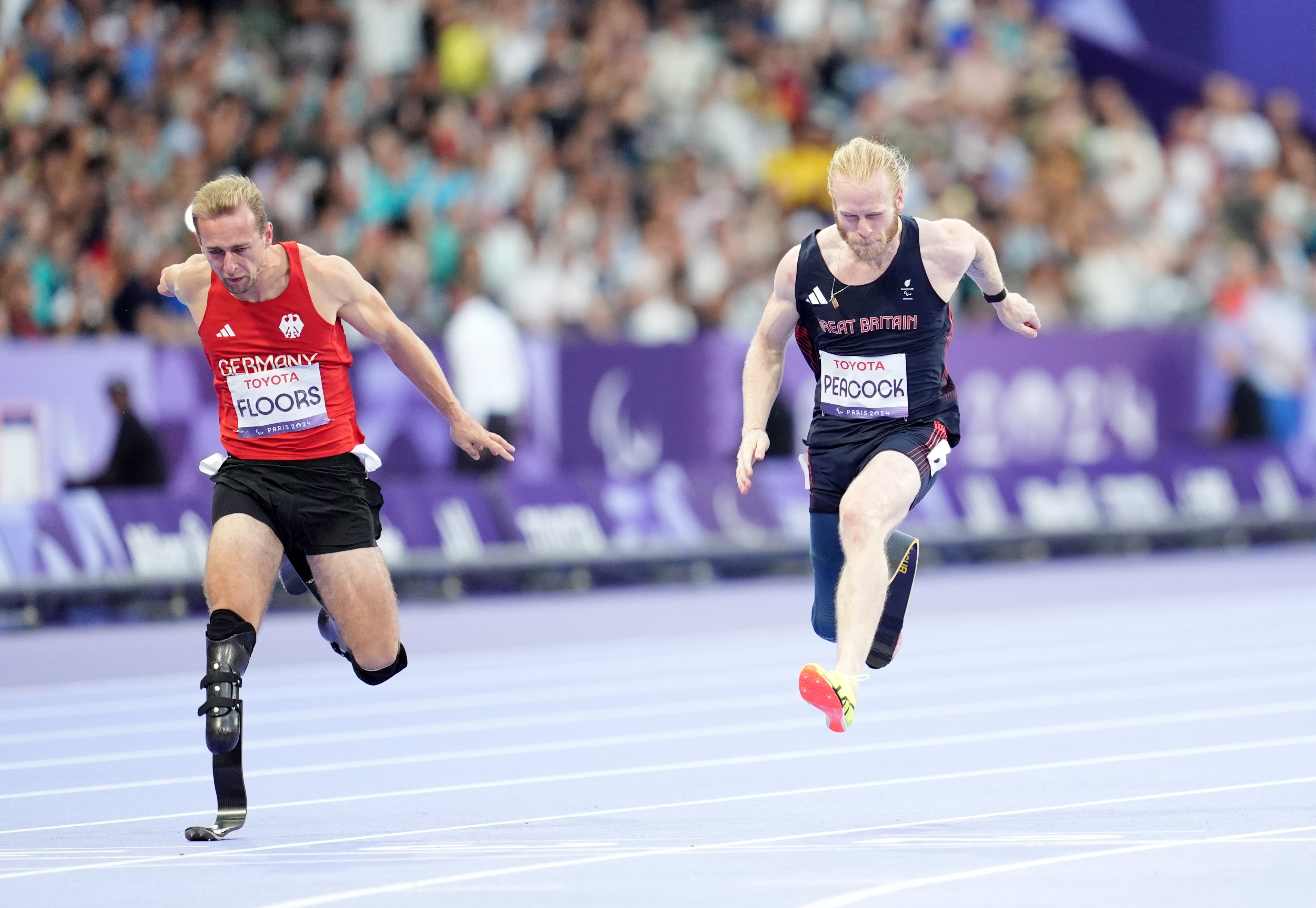 Peacock used his platform at Paris 2024 to demand more visibility for para-athletes outside of the Paralympics