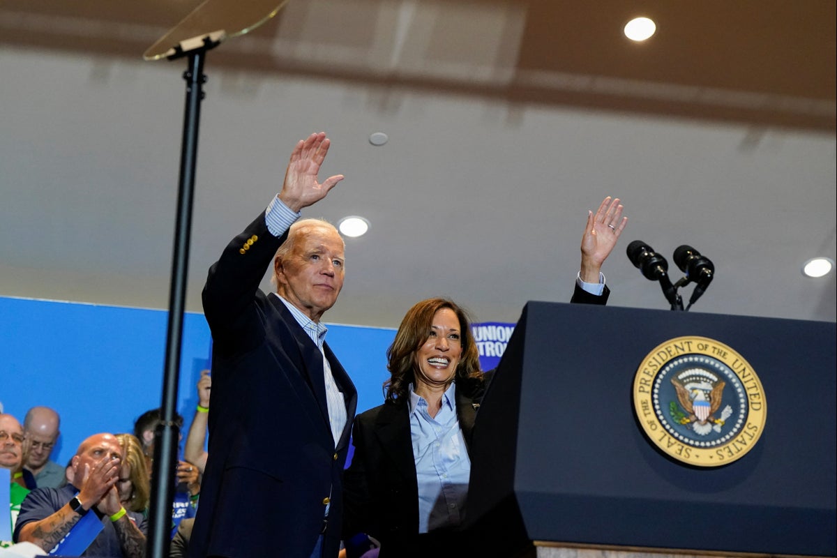 Harris, Biden court union vote at first official joint rally as Trump accused of ‘dodging’ Labor Day: Live