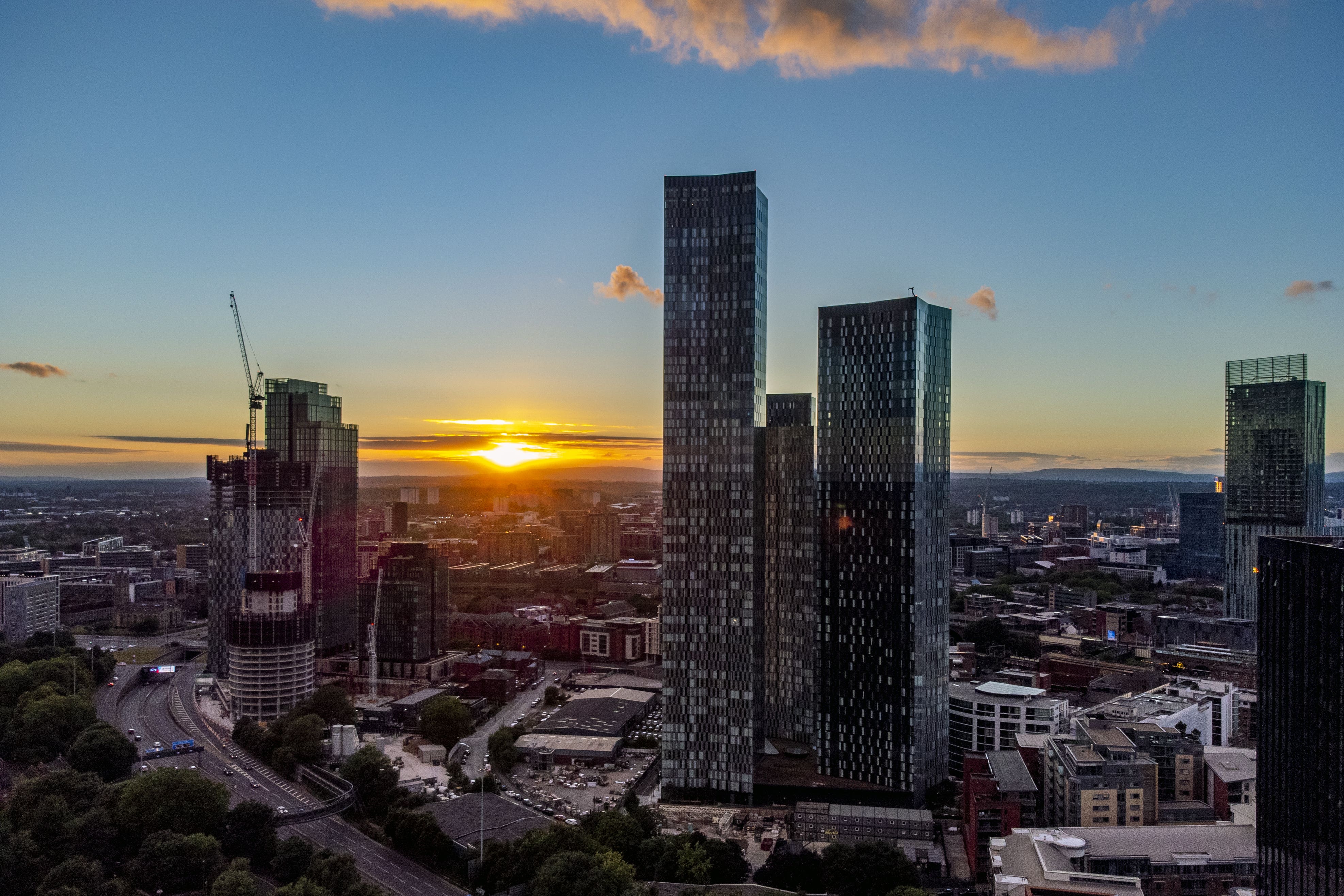 Manchester is Britain’s top first-time buyer hotspot outside London, according to analysis of mortgage lending data by Halifax (Peter Byrne/PA)