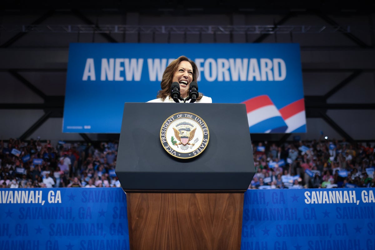 Optimism in the country perked up after Harris entered race with poll reaching highest peak since 2021