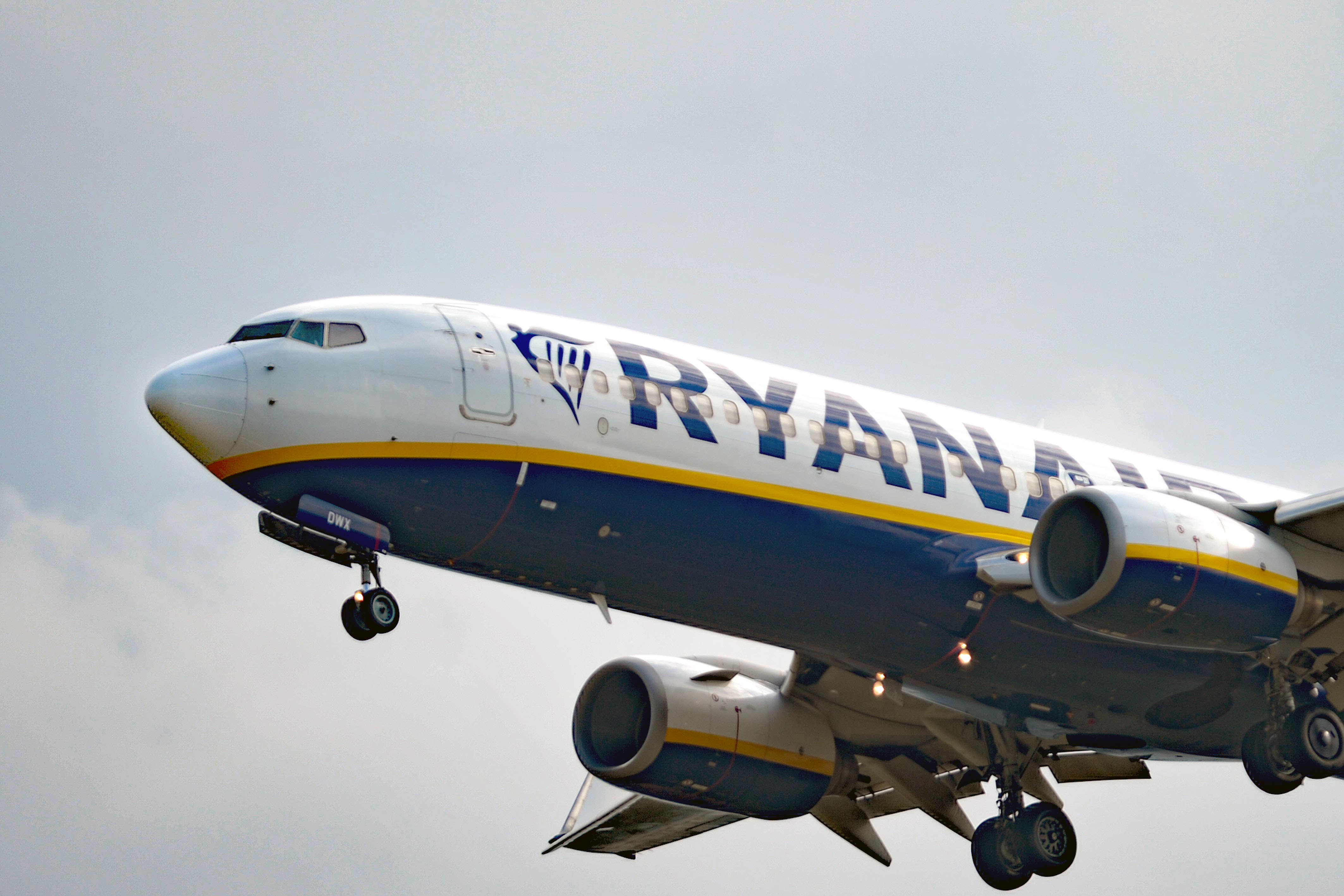 Ryanair and Wizz Air have new records for passenger numbers last month (Nick Ansell/PA)