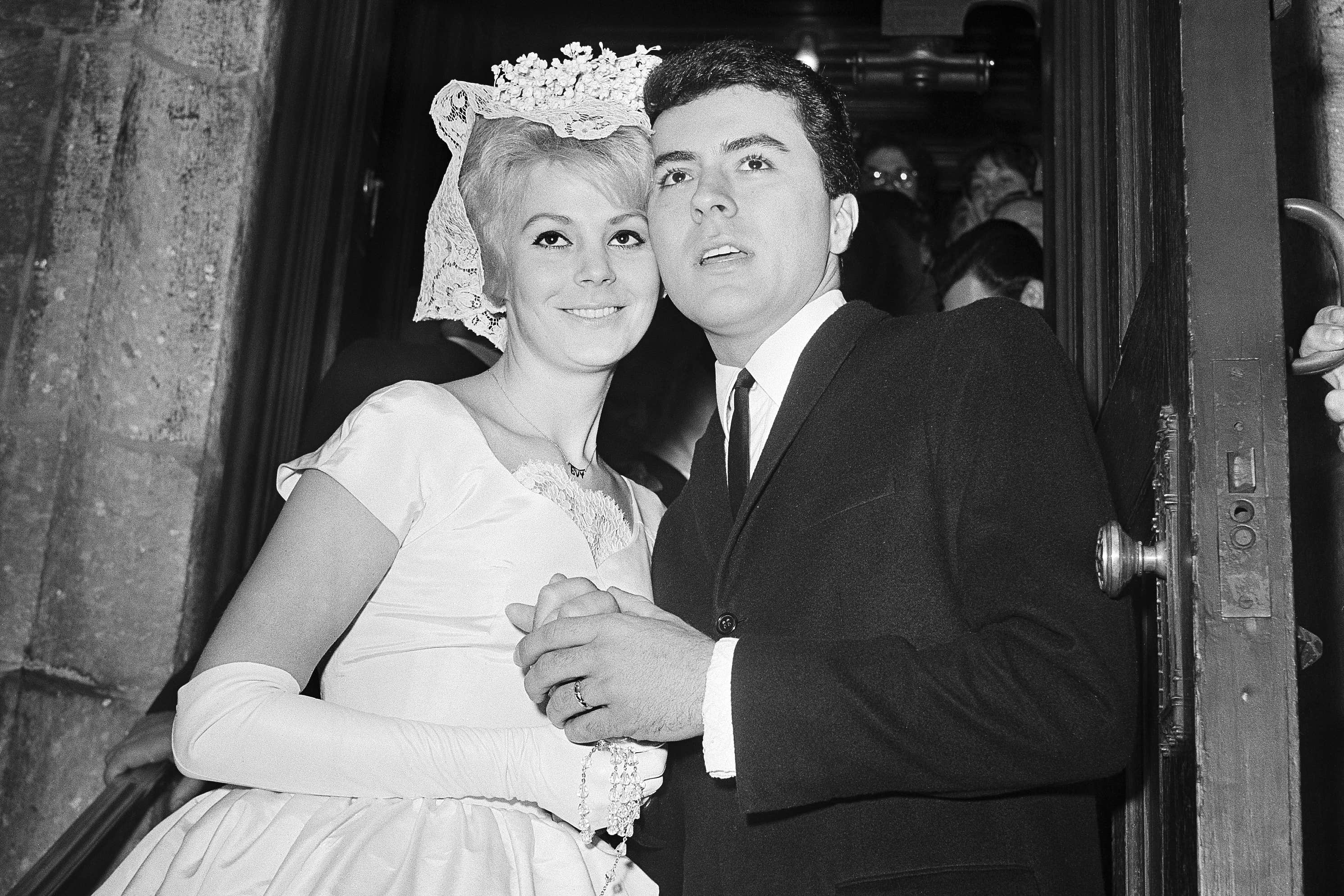 James Darren and his wife Evy Norlund (Harry Harris/AP)