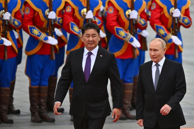 <p>MONGOLIA-RUSIA-PUTIN</p>
