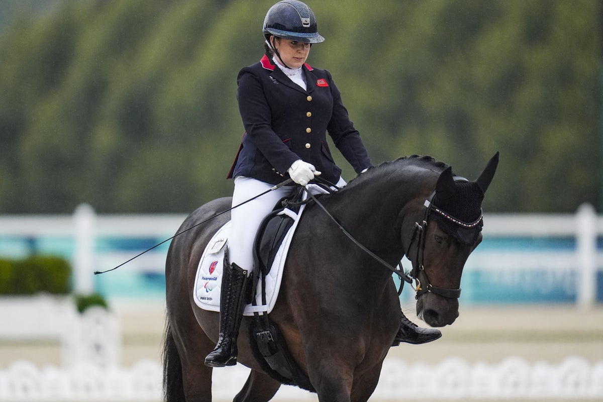 Narasha Merback Natasha Baker hails ‘practically perfect’ horse after winning dressage ...