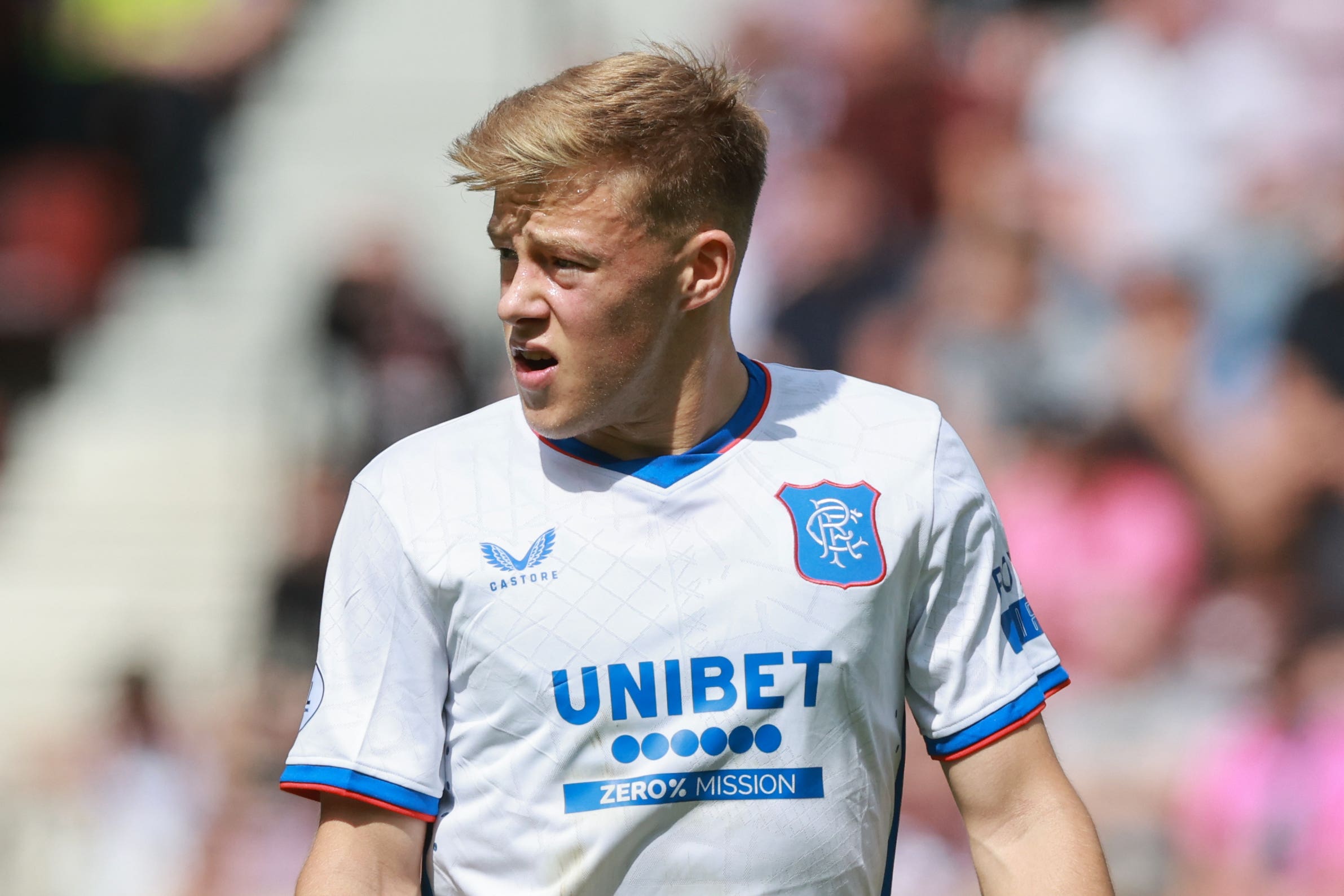 Connor Barron is in line for his first Scotland cap (Steve Welsh/PA)