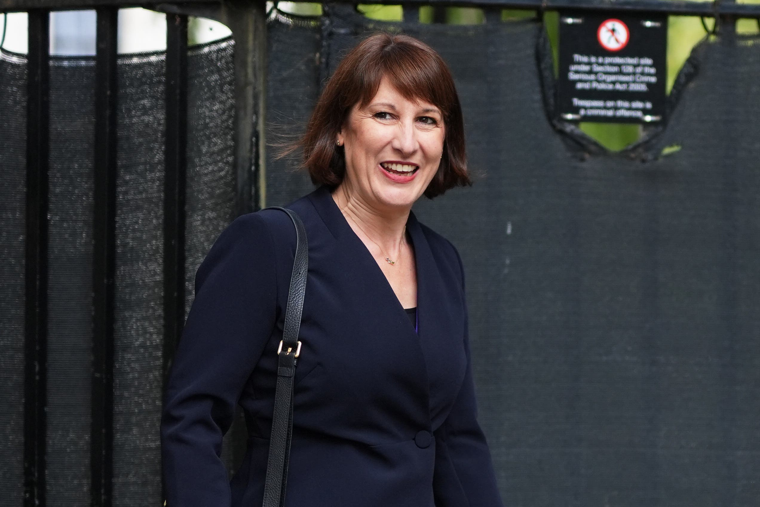 Chancellor of the Exchequer Rachel Reeves said she had to take tough decisions (Jordan Pettitt/PA)