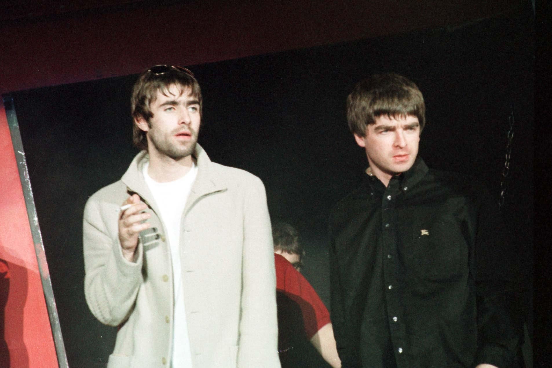 Oasis lead singer Liam Gallagher and his brother Noel (Joanne Nelson/PA)