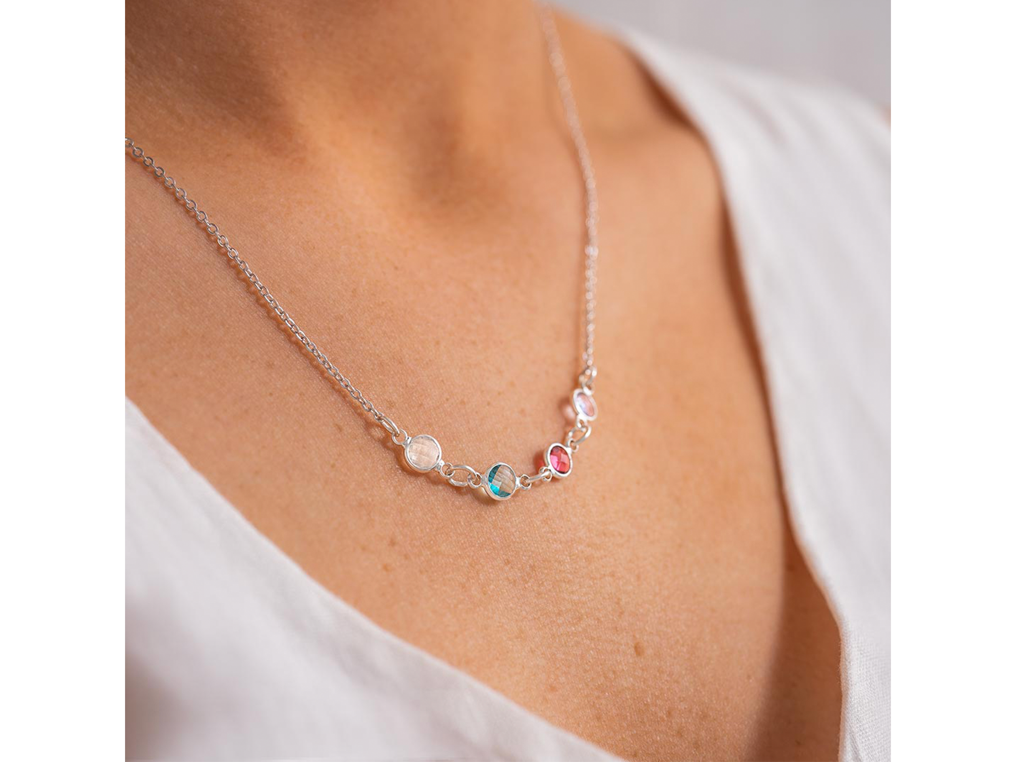 Best 21st birthday gift indybest review Bloom Boutique create your own personalised birthstone necklace