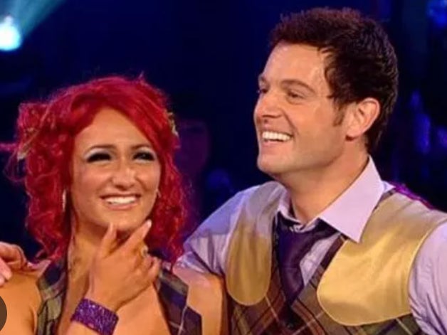 Matt Baker e Aliona Vilani em 'Strictly' em 2010