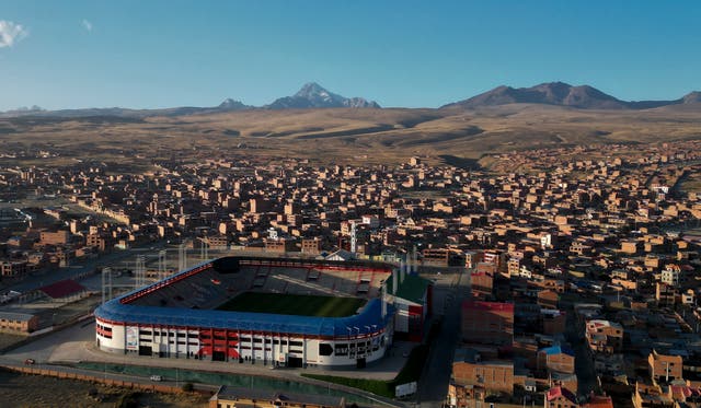 BOLIVIA-ESTADIO ALTURA