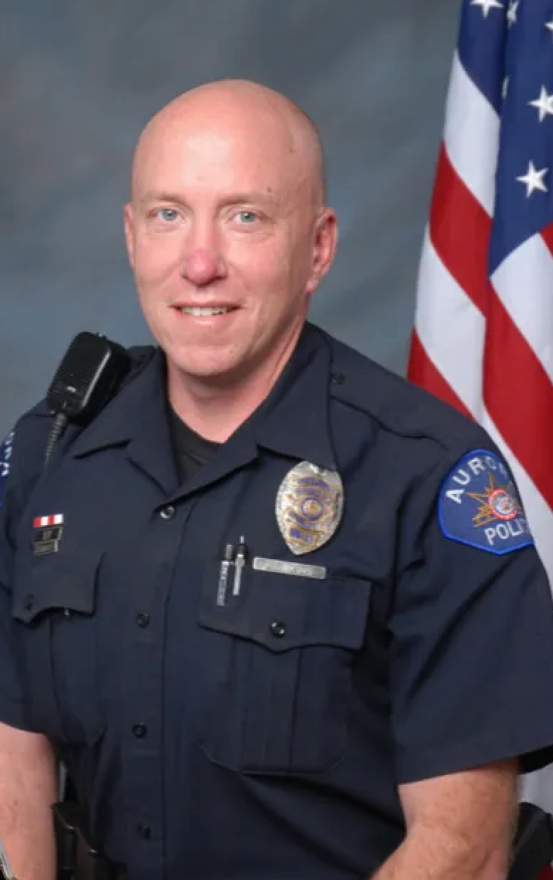 Hawkins was diagnosed with post-traumatic stress disorder and medically retired from the Aurora Police Department in 2018