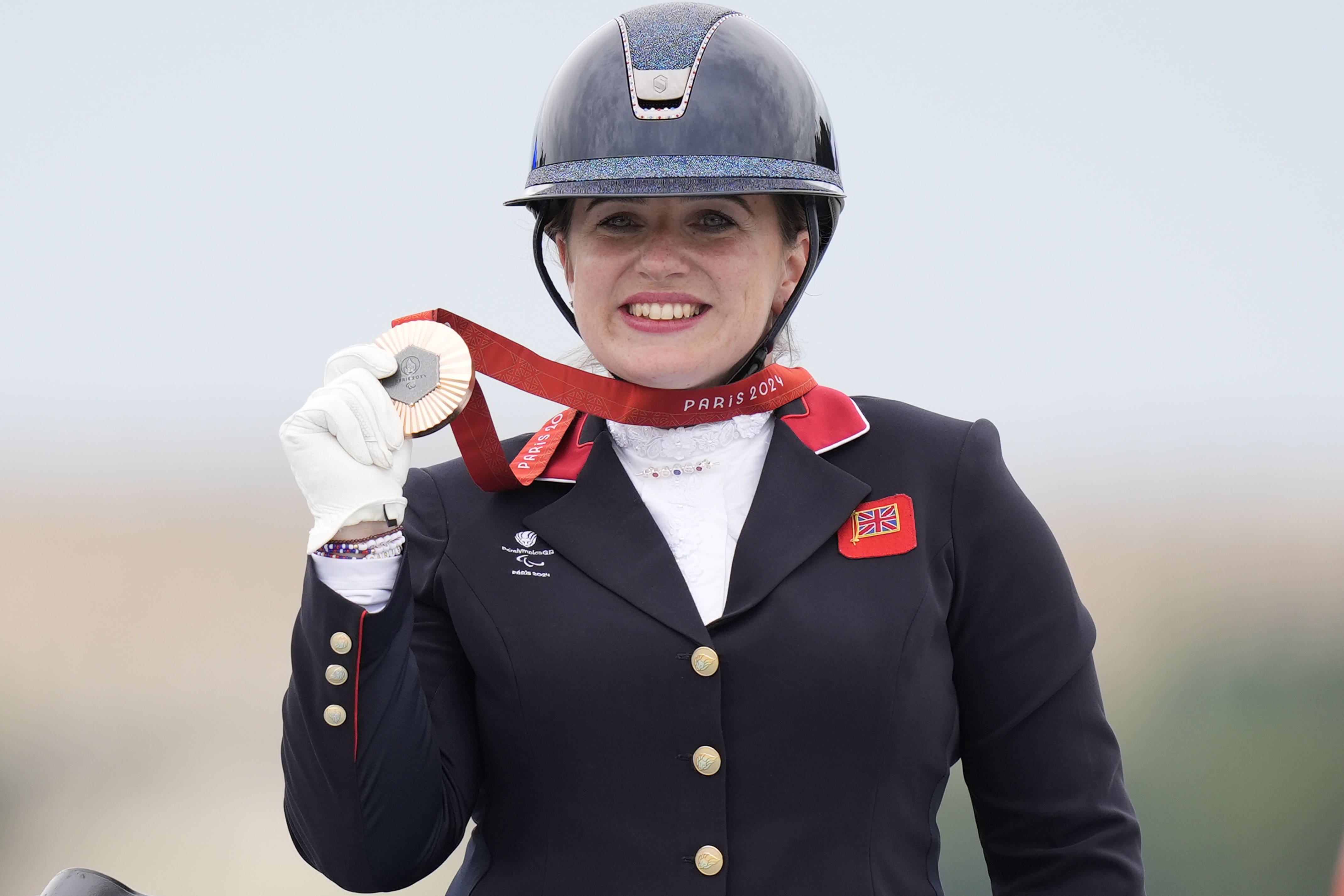 Natasha Baker won the ninth Paralympic medal of her career (Andrew Matthews/PA)