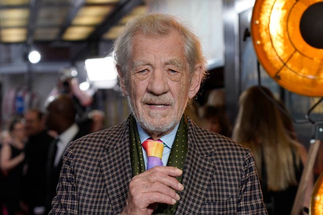 <p>IAN MCKELLEN</p>