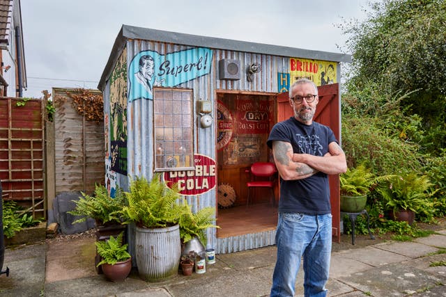 Wayne Dawber has won the Shed of the Year award by Cuprinol (Cuprinol)