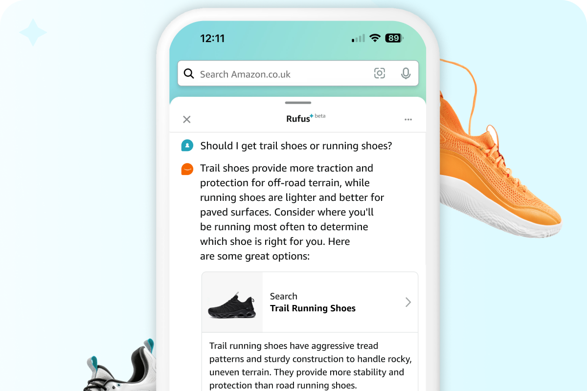 Amazon launches AI-powered shopping assistant Rufus in the UK