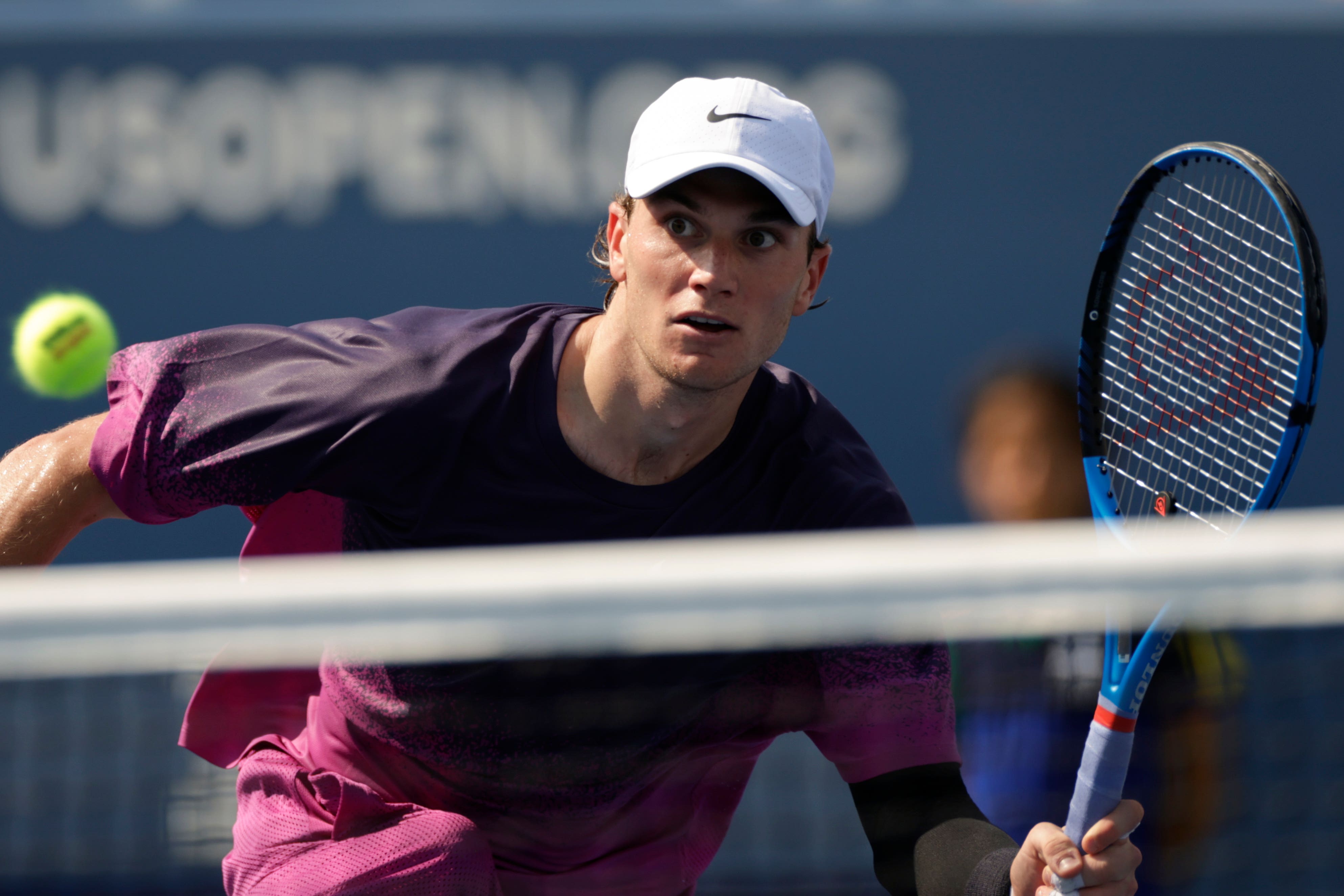 Jack Draper, of Great Britain (Adam Hunger/AP)