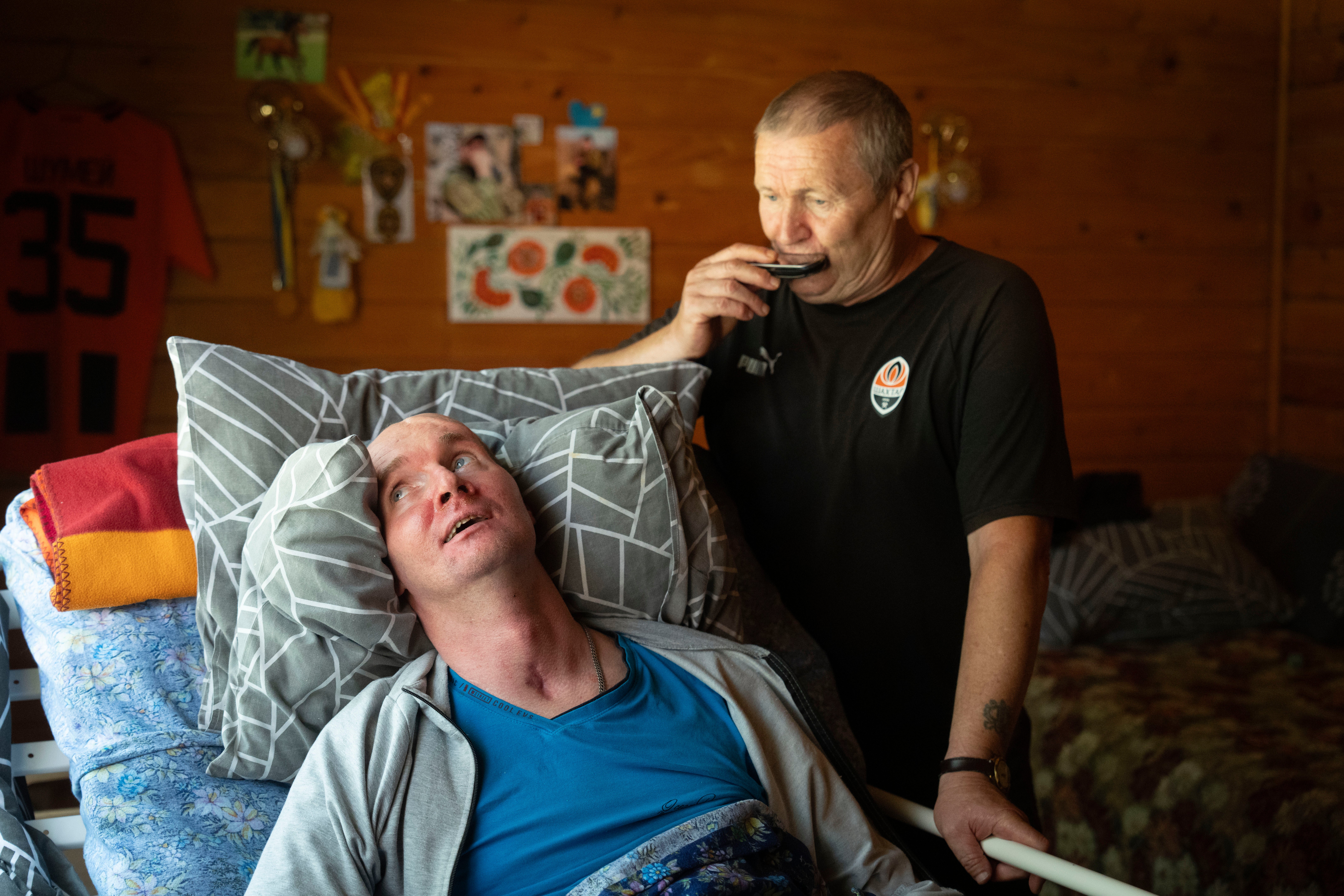 Russia Ukraine War Wounded Soldier