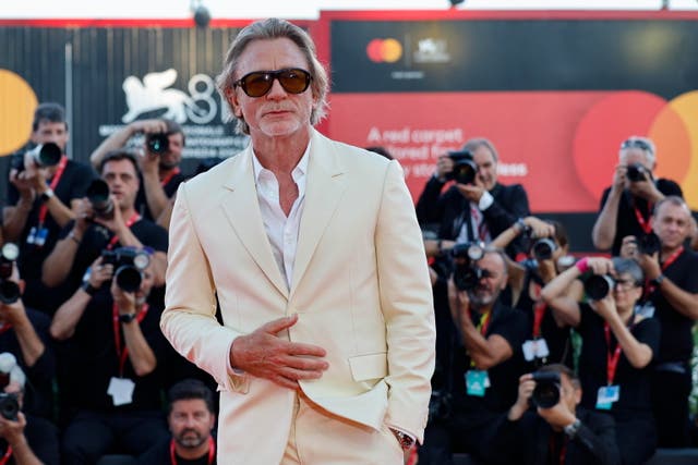 <p>Daniel Craig attends the premiere of the film 'Queer' during the 81st annual Venice International Film Festival</p>