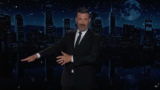 <p>Jimmy Kimmel made his return to his late night comedy show on Tuesday </p>