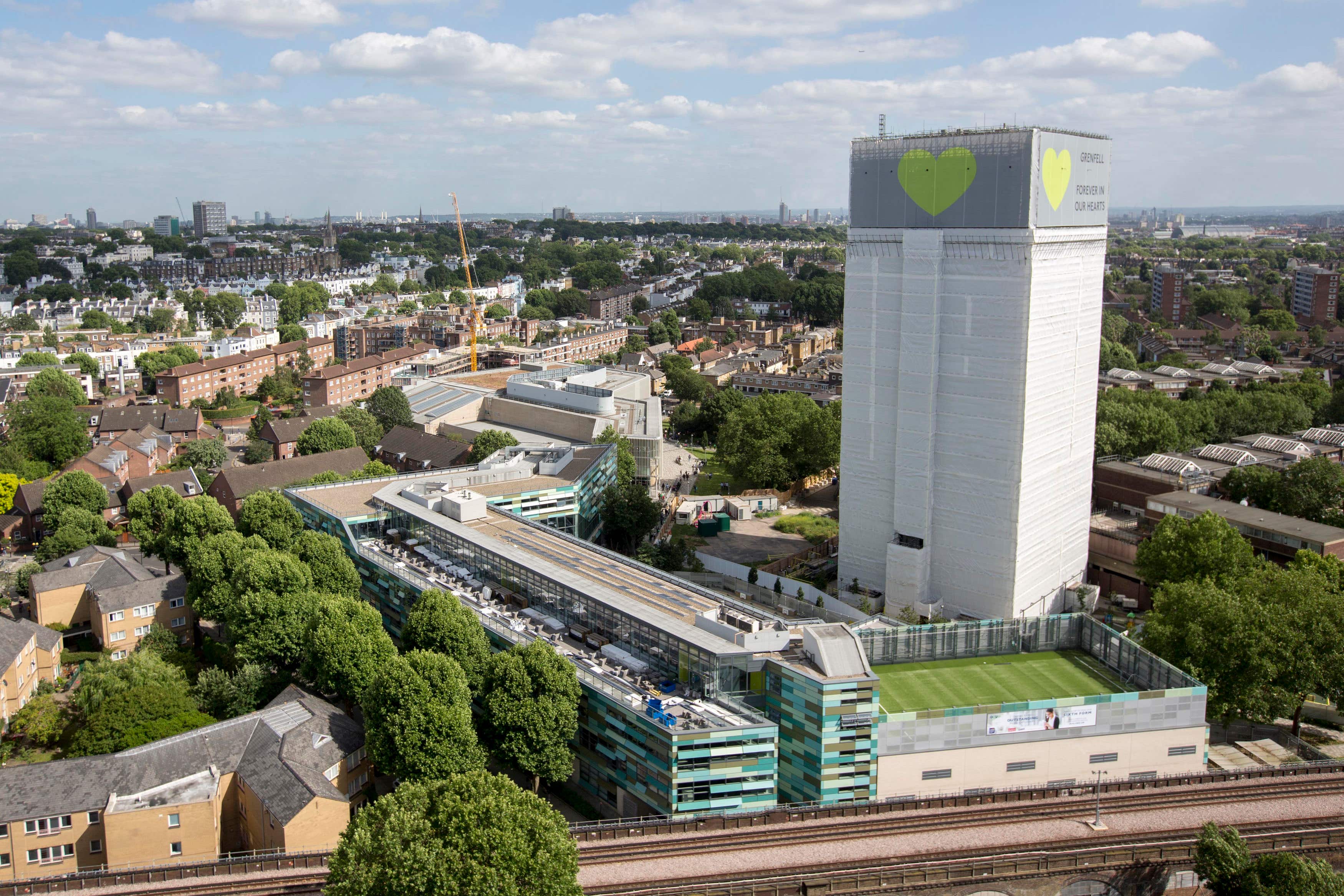 The Grenfell Tower disaster followed years of government failing to heed warnings about fire safety, the inquiry into the fire has found (Rick Findler/PA)