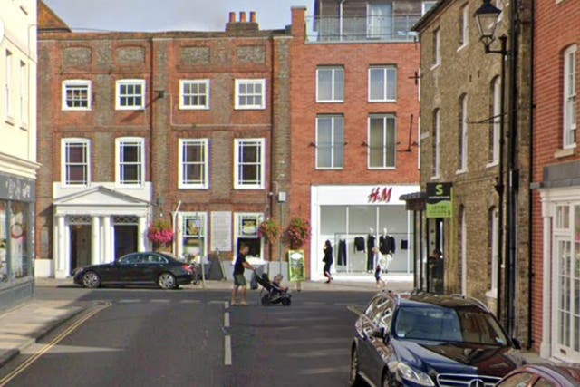 <p>Roadworks were taking place in St John’s Street in Chichester city centre</p>