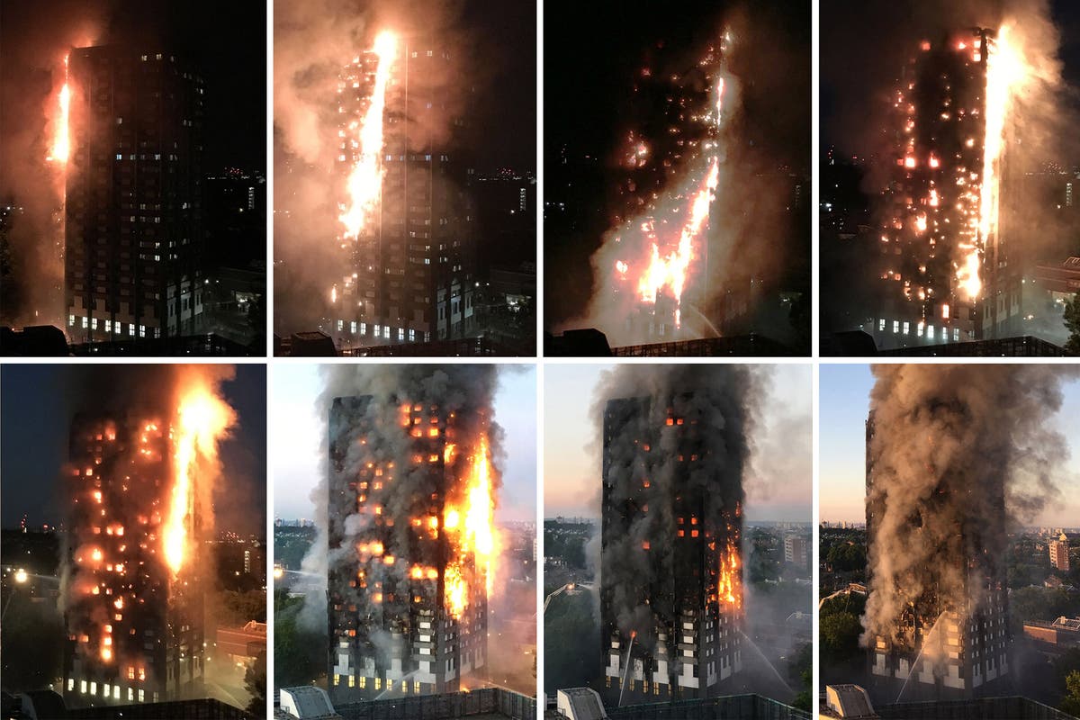 Seven hours of terror: How the Grenfell Tower fire unfolded minute by minute
