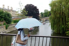 Rain warnings for southern Britain, with final burst of summer for the North