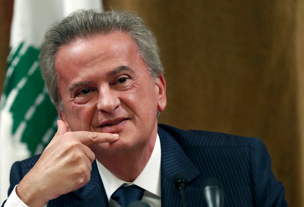 Lebanon's Riad Salameh Detention Extended Amid Corruption Probe