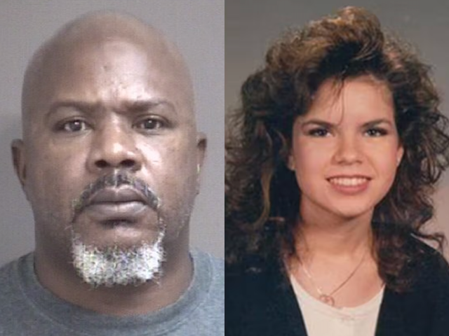 <p>Dana Shepherd, 52, was charged with murder and rape in the 1993 fatal stabbing of 19-year-old Carmen Van Huss</p>