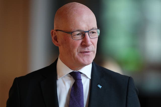 John Swinney announced the Programme for Government on Wednesday (Andrew Milligan/PA)