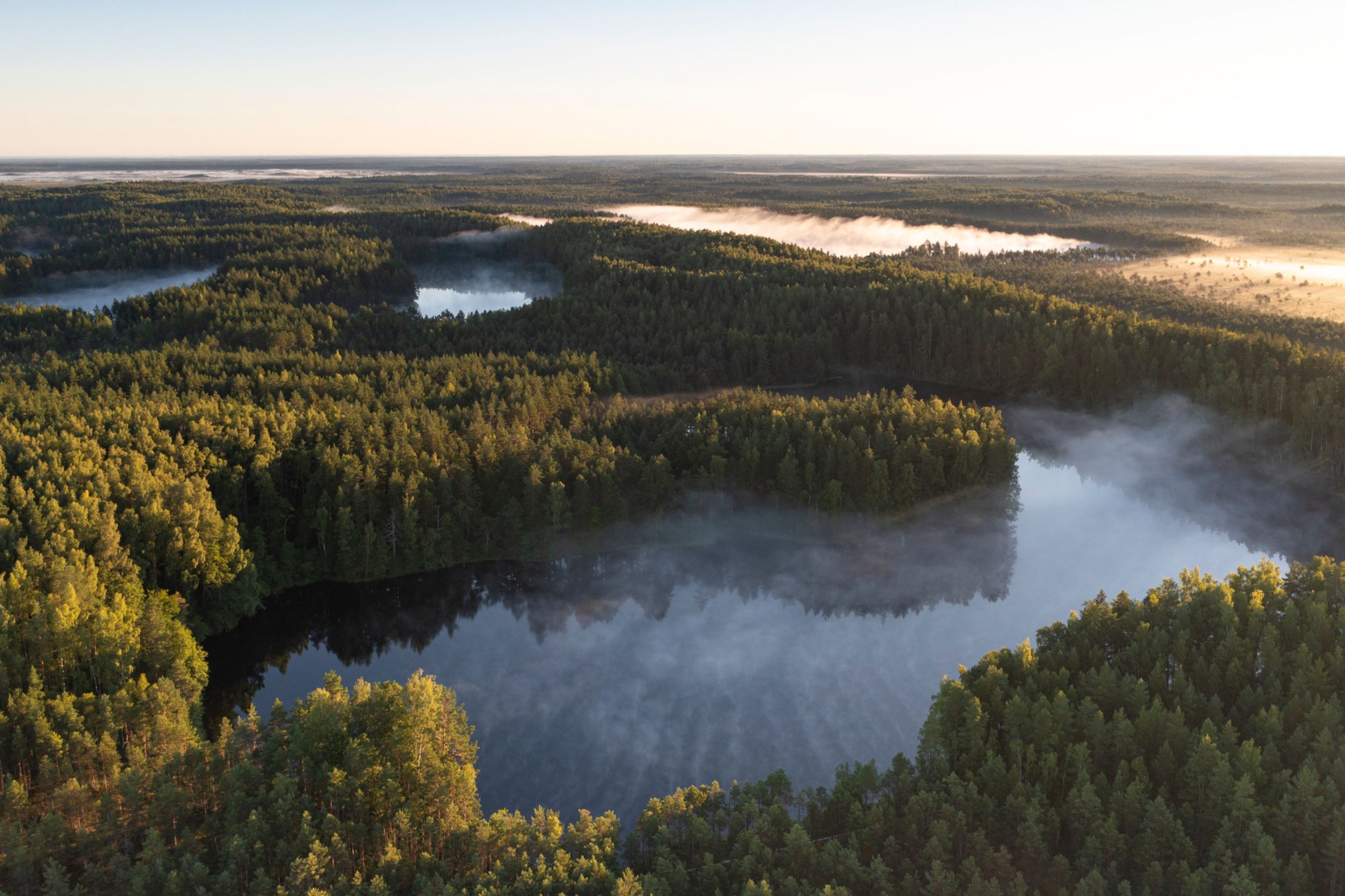 The beautiful North Korvemaa nature reserve is one of the largest in Estonia