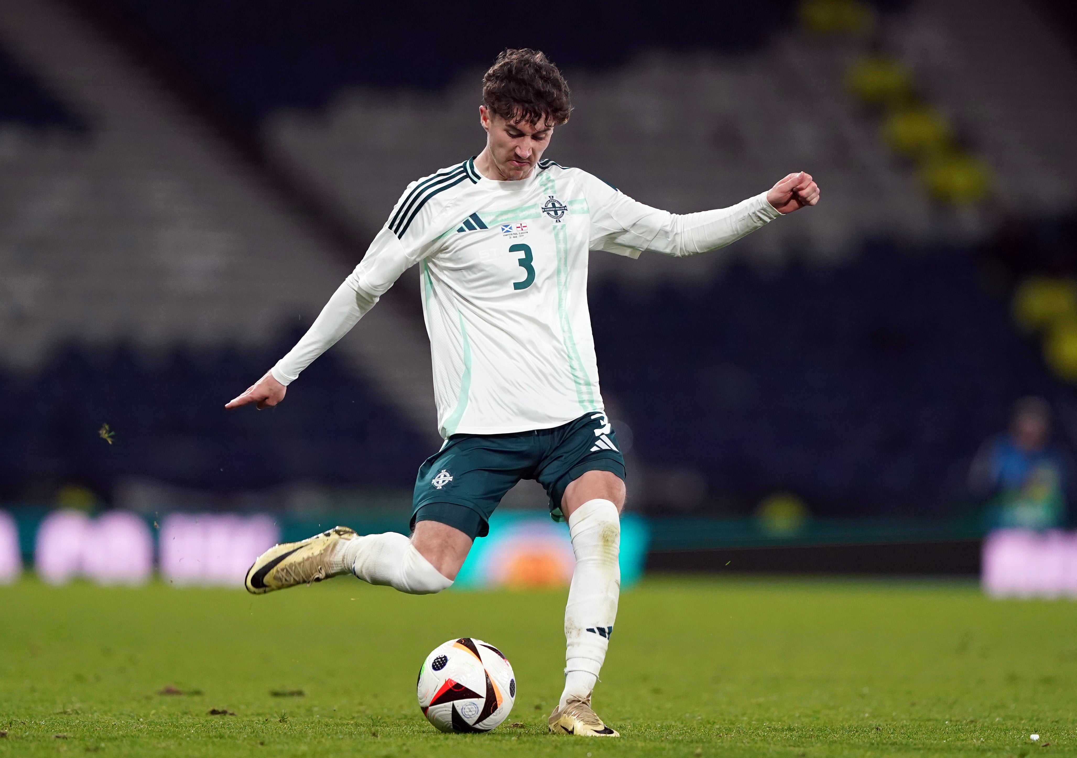 Trai Hume will captain Northern Ireland on Thursday (Andrew Milligan/PA)