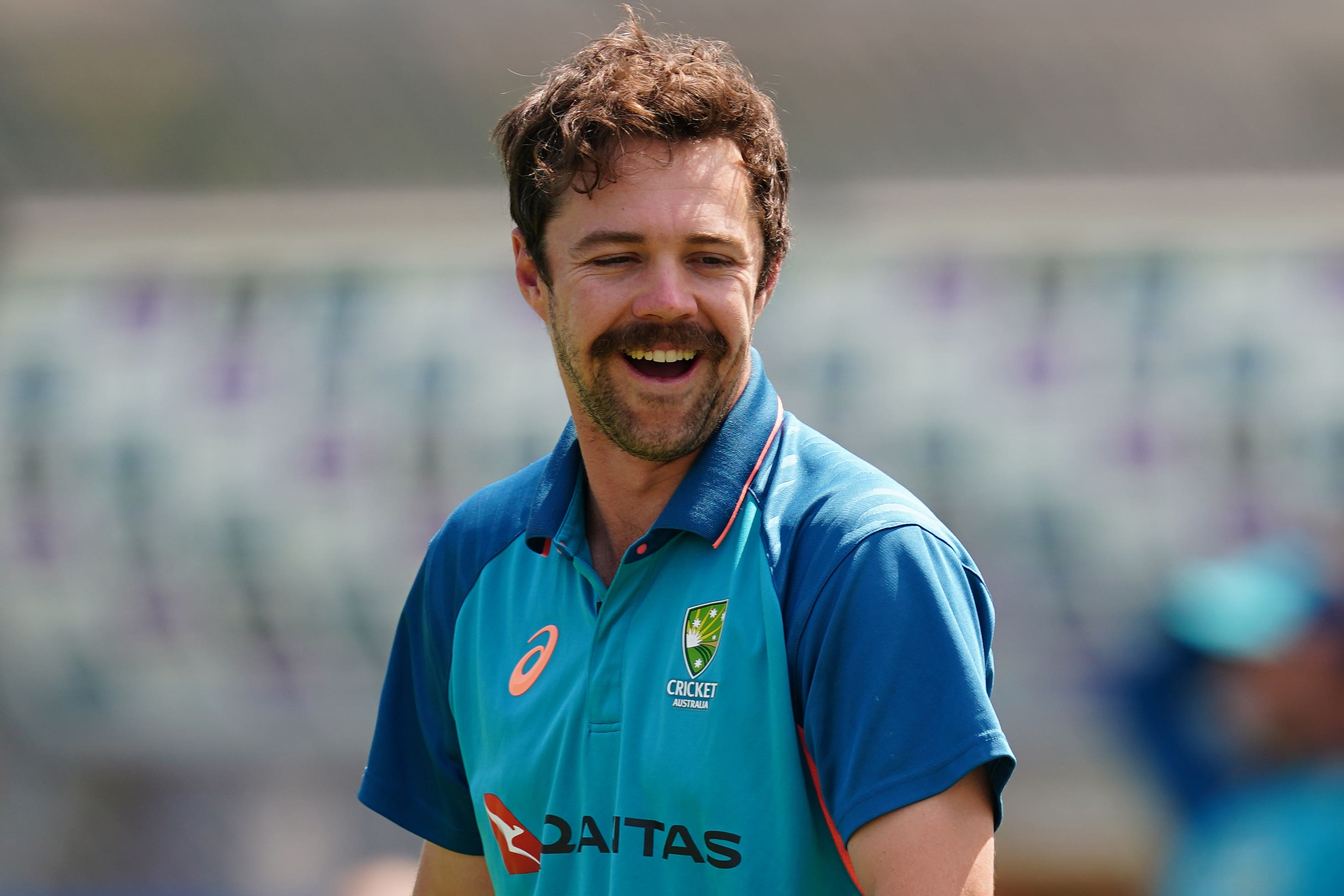 Travis Head fired Australia to an emphatic victory over Scotland in the first T20I of the series (Adam Davy/PA)