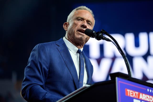 <p>A North Carolina judge has denied Robert F Kennedy Jr’s legal bid to remove his name from presidential ballots </p>