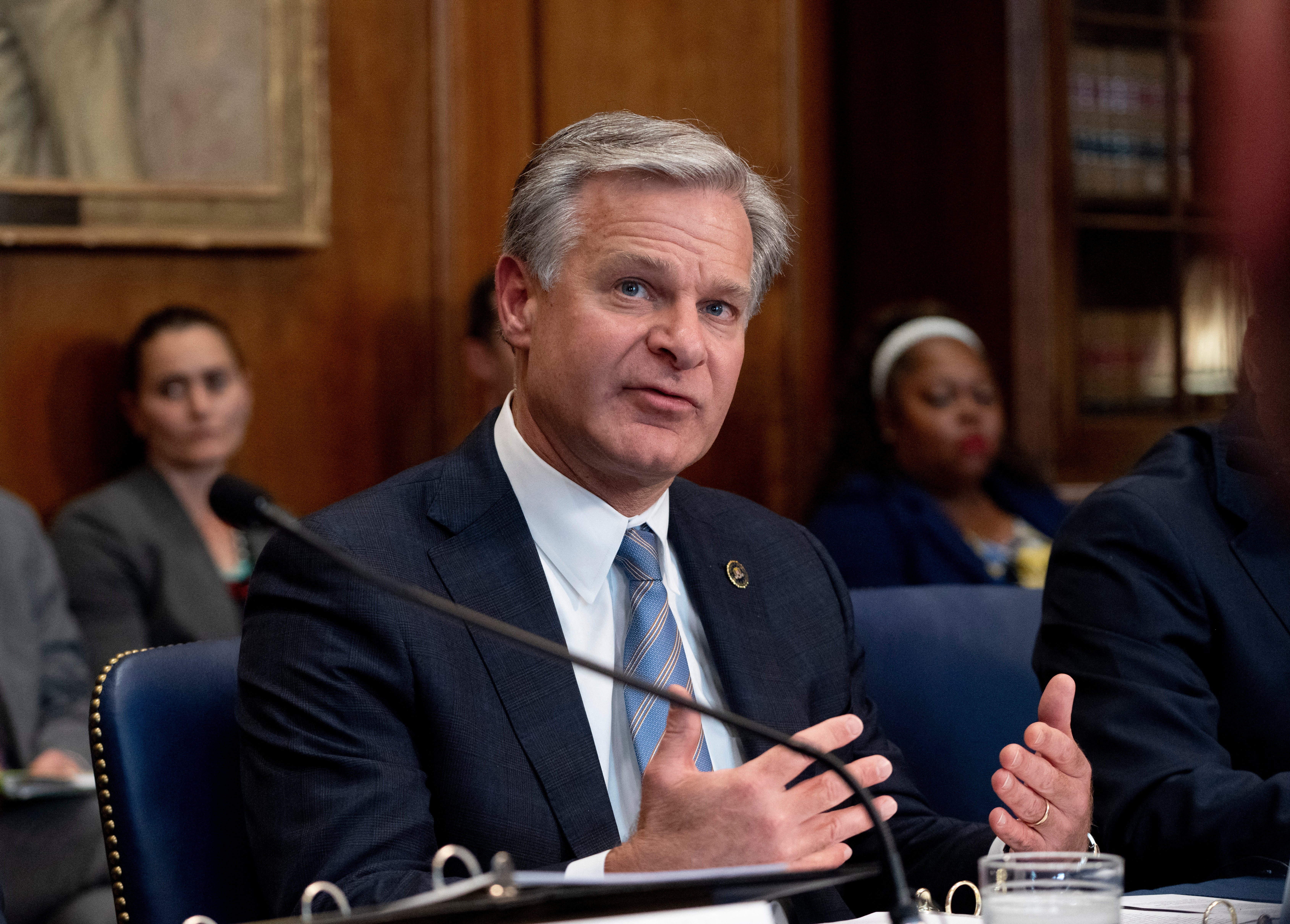 Christopher Wray has been FBI director since 2017