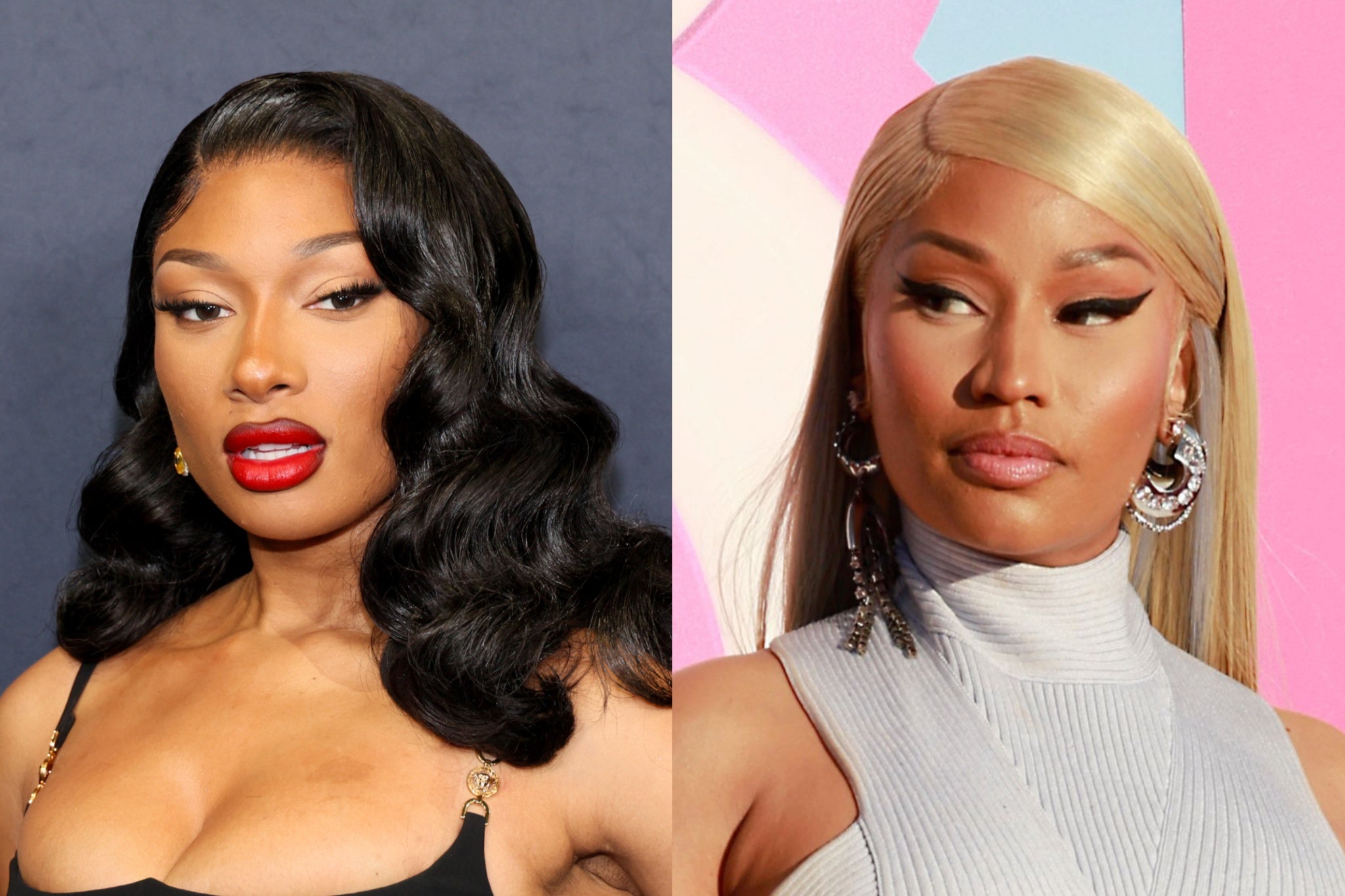 Megan Thee Stallion e Nicki Minaj brigam há anos