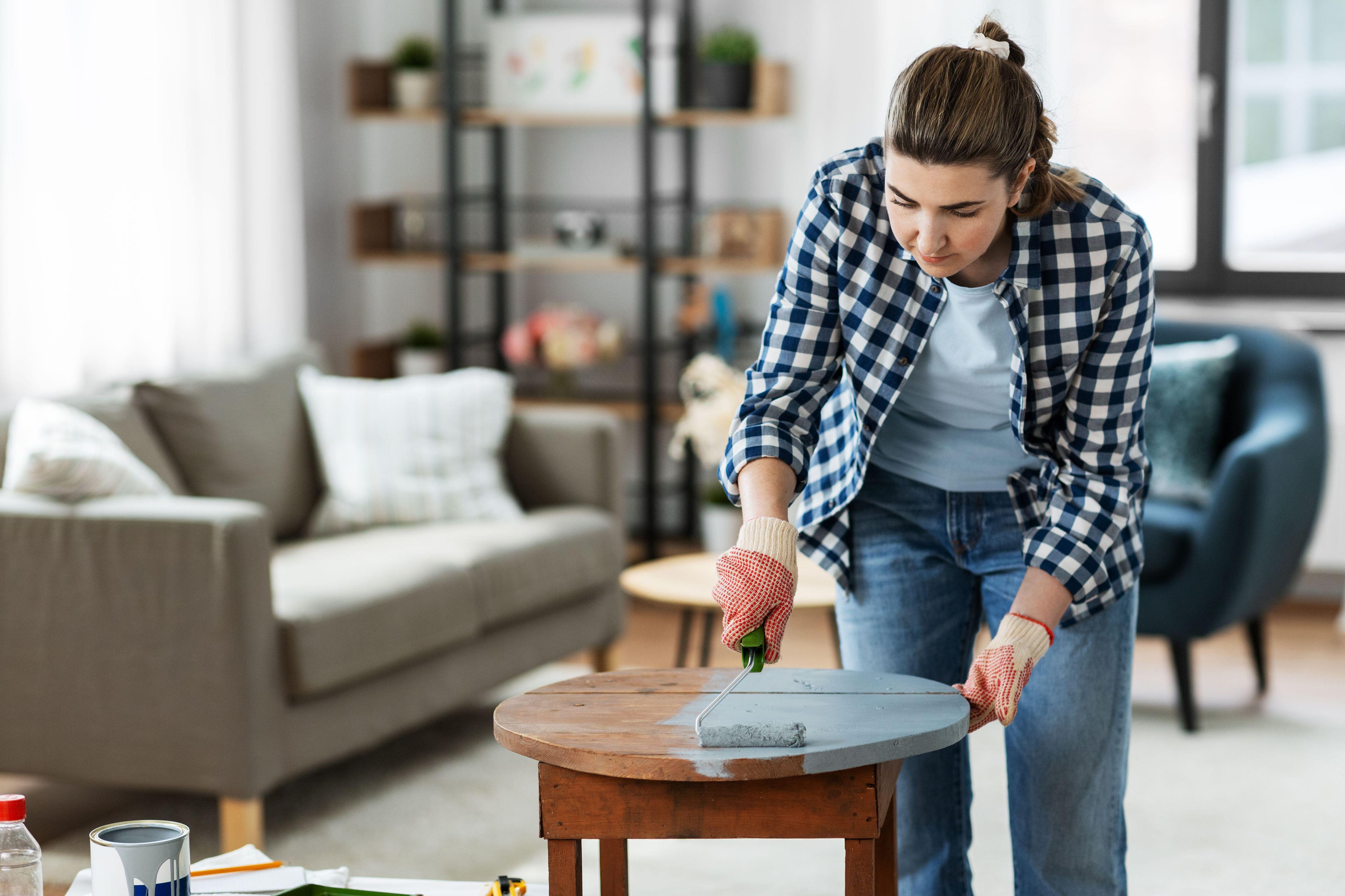 Give tired furniture a new lease of life with a fresh paint job (Alamy/PA)