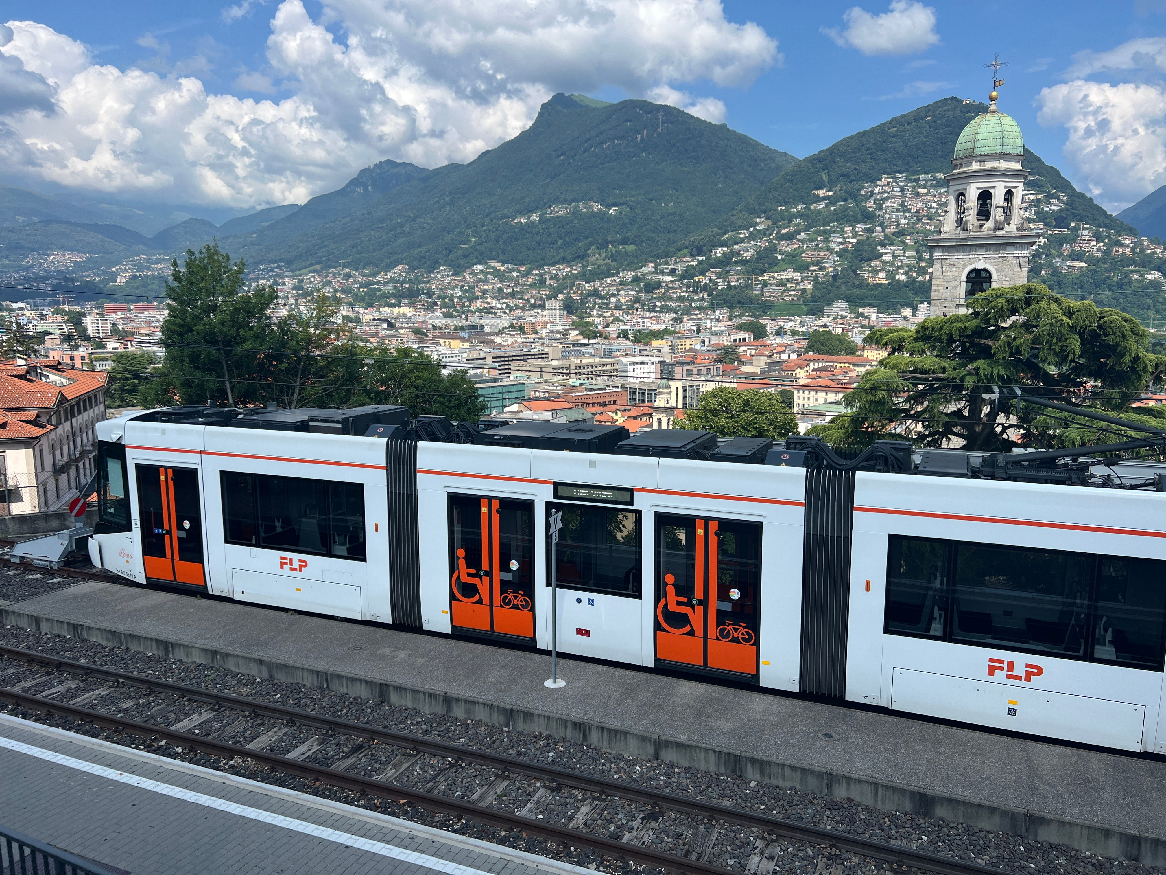 One train beyond: Lugano in Italian Switzerland