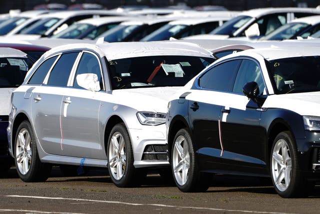 Sales of new cars declined by 1.3% in August, industry figures show (Gareth Fuller/PA)