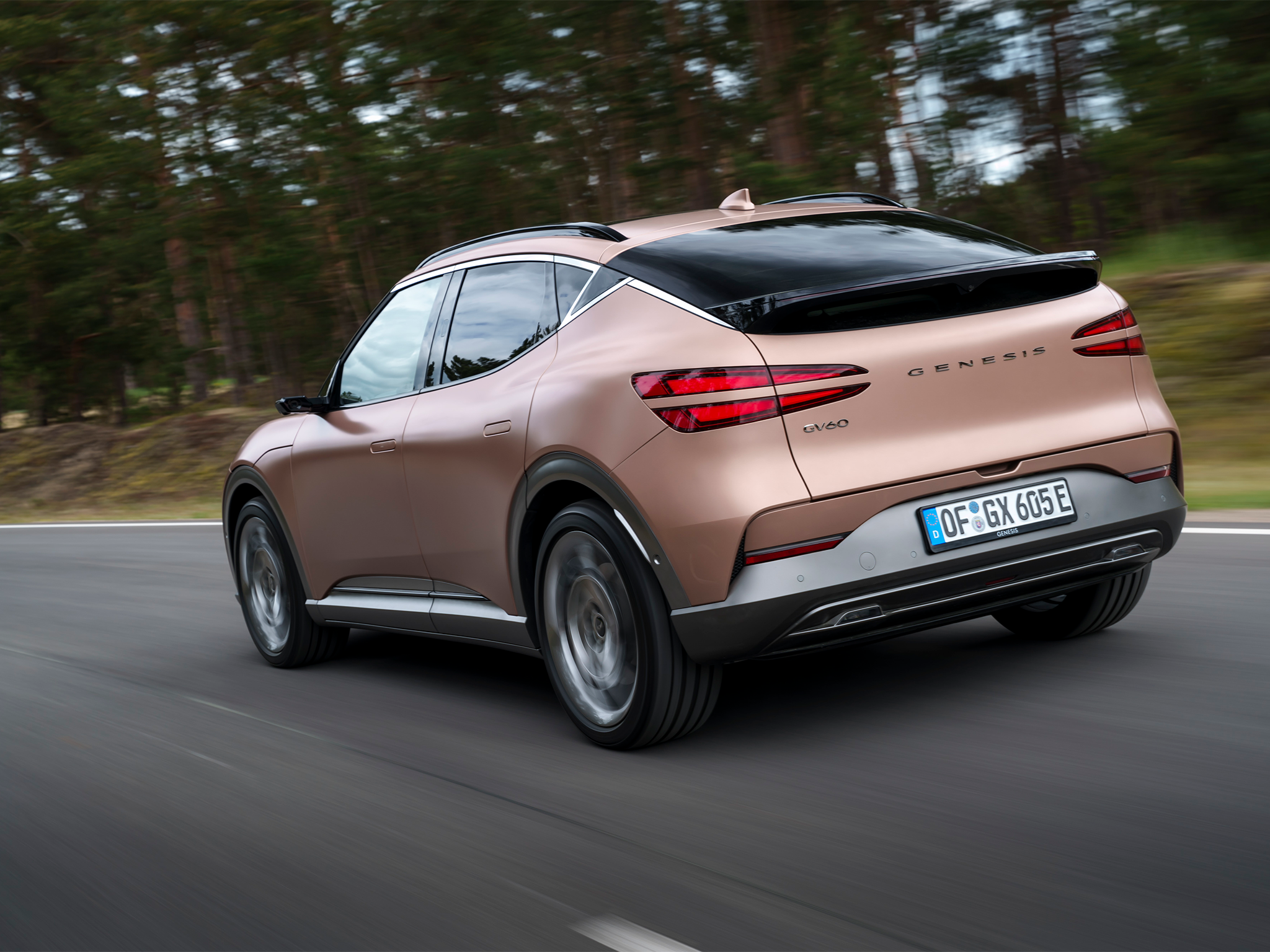 The Genesis GV60 gets a range of 321 miles