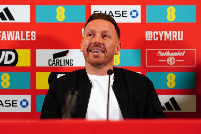 Craig Bellamy will take charge of Wales for the first time on Friday (Ben Birchall/PA)