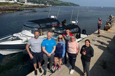 Swimmers set new record for Mull of Kintyre to Co Antrim challenge