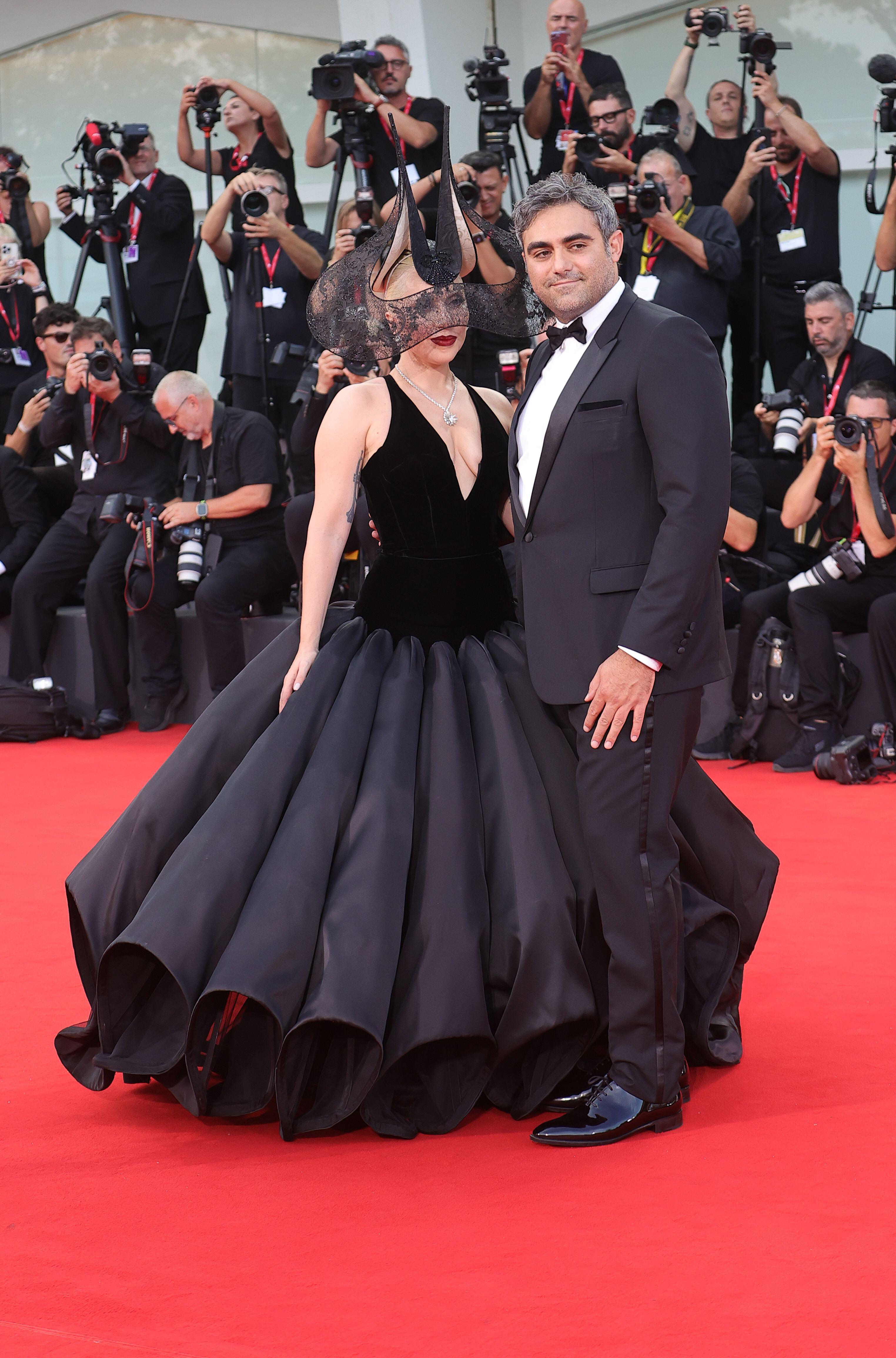 lady gaga cannes dress Christian Dior in 1950s vs Lady Gaga in Cannes in 2024 wearing a Dior dress
