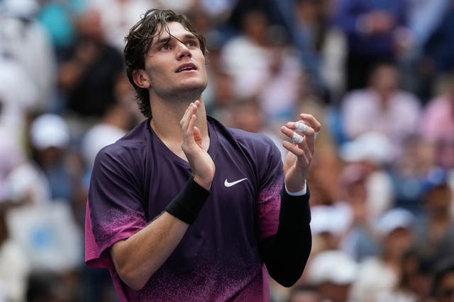 Jack Draper is “not afraid” of playing on the big stage ahead of his US Open semi-final (Pamela Smith/AP)