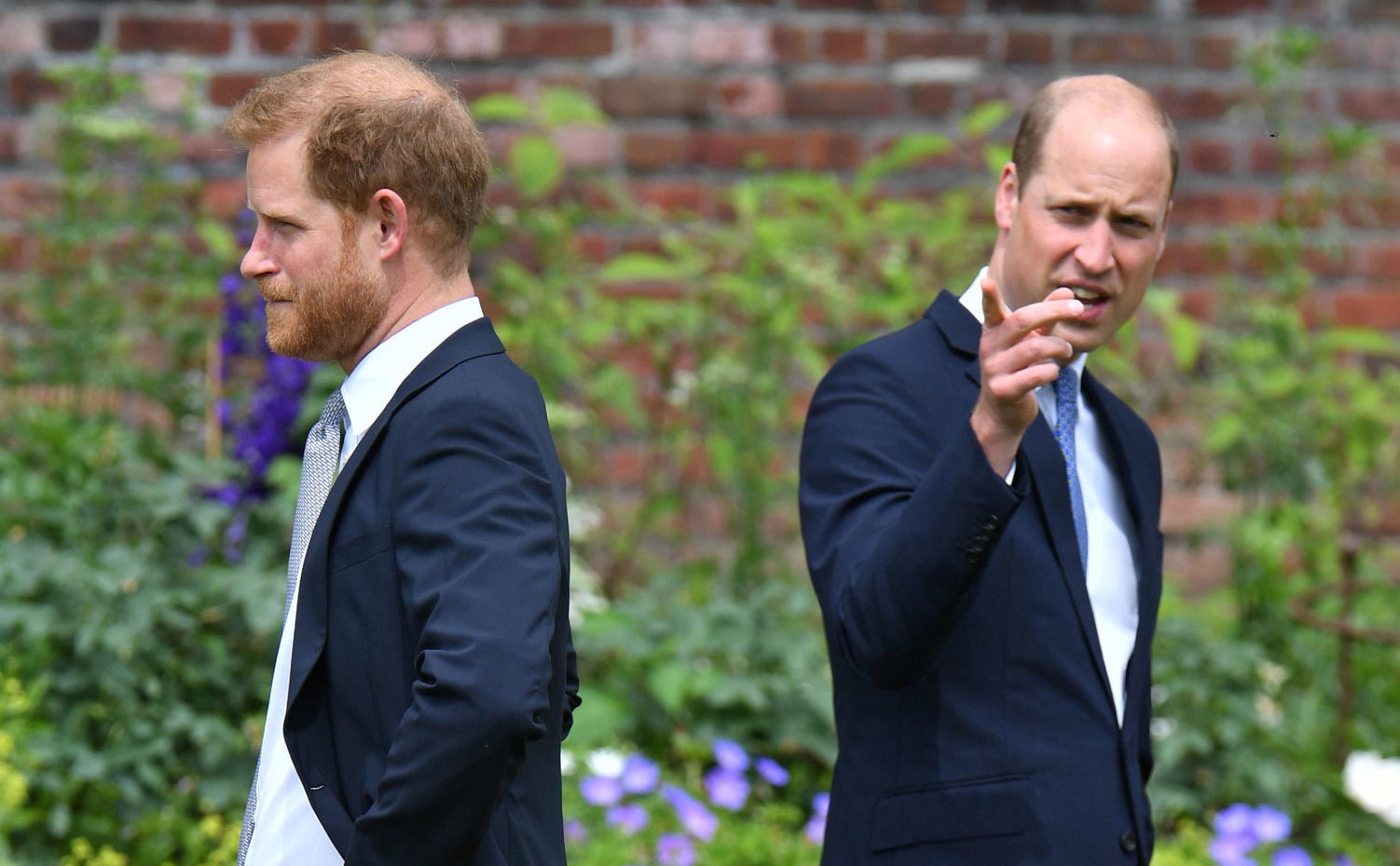 According to a royal biographer, Harry and William did not become close until after Diana died.