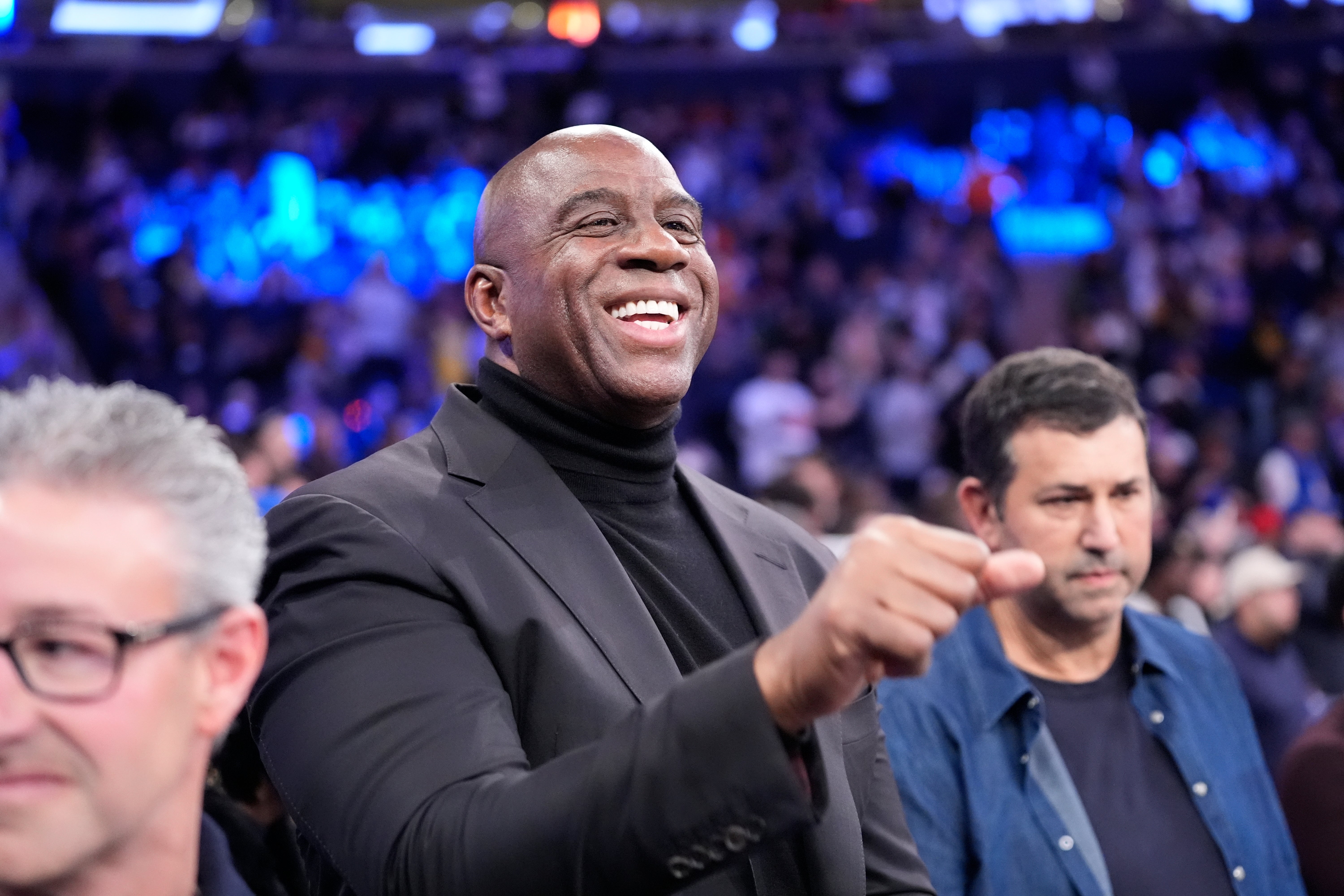 Middlebrook claimed former Lakers player Magic Johnson (pictured in February 2024) was director and officer of one of his companies